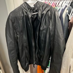 Brand New Black leather jacket!